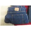 Image 3 : 4 New Pairs of Denim Pants – Size 42" × 32", 2 Blue and 2 Black