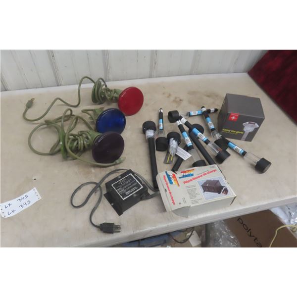 Flood Lights, Pathway Lights and Timers