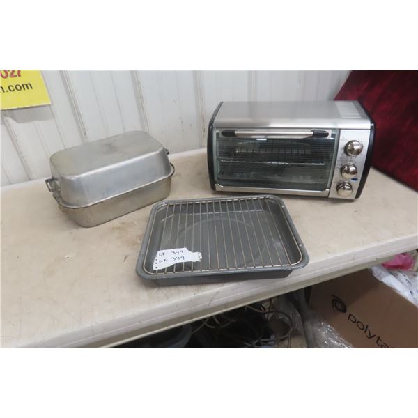 Convection Toaster Oven, Roaster and Cake Pan with Cooling Rack