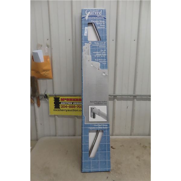 New Curved Shower Rod