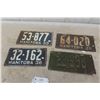 Image 1 : 4 1930s Manitoba Licence Plates