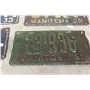 Image 4 : 4 1930s Manitoba Licence Plates