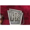 Image 3 : 5 Belt Buckles – Railroad Theme on 3, 1960s