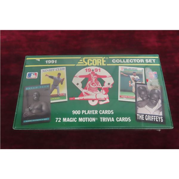 Score 1991 Baseball Cards – Factory Sealed, 900 Cards