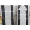 Image 3 : 2 Street Signs with Arrow (Man Cave) Heavy Gauge Aluminum 12'' x 36'' 
