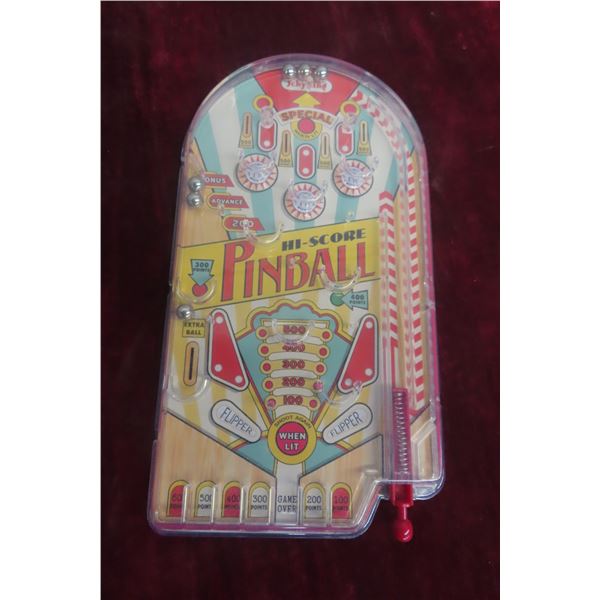 Vintage Classic Schylling Pinball Machine Hi Score 