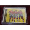 Image 1 : Parkhurst 1960-61 Hicke, Backstrom, McDonald Card Montreal Canadiens 