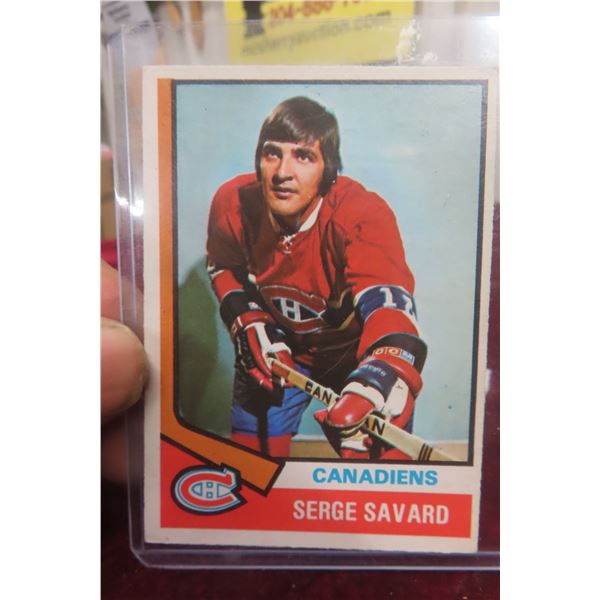 OPC Serge Savard 19 Montreal Canadiens 1974-1975