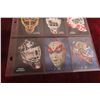 Image 4 : Pinnacle & In The Game Goalie Mask Cards 