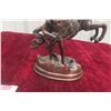 Image 3 : Bronze-Cast Mid Century Boy with Horse 9'' Tall 
