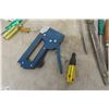 Image 3 : Assorted Hand Tools: Files, Screwdrivers, Stapler 