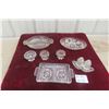 Image 1 : Assortment of Pinwheel Crystal Glassware 
