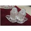 Image 4 : Assortment of Pinwheel Crystal Glassware 
