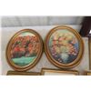 Image 3 : 7 Assorted Size Framed Floral Pictures 