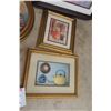 Image 5 : 7 Assorted Size Framed Floral Pictures 