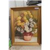 Image 2 : 2 Floral Design Stretched Canvas 32'' x 48'' 