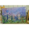 Image 5 : 2 Floral Design Stretched Canvas 32'' x 48'' 