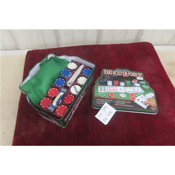 Cardinals Professional Texas Holdem Poker Set 
