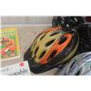 Image 5 : 4 Kids Bicycle Helmets, Golf Pop Up Chipping Net, Jack Nicklaus Book 