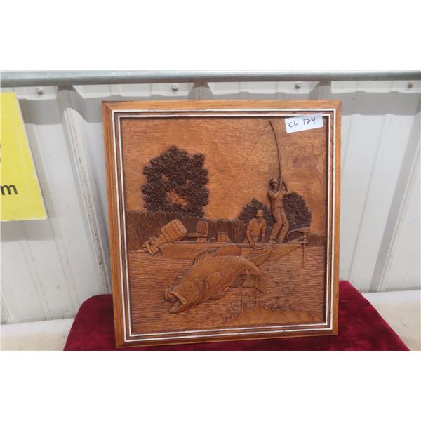 Fishermans Delight Picture 17'' x 18'' by Kim Murray 