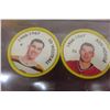 Image 2 : 1966-67 NHL Hockey Coins 16 Diff. Mint Condition 
