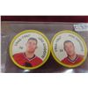 Image 3 : 1966-67 NHL Hockey Coins 16 Diff. Mint Condition 