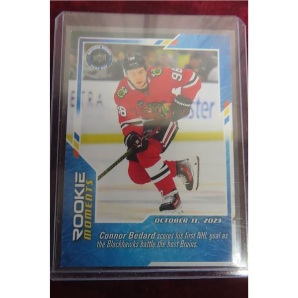 Upper Deck Connor Bedard Rookie Mint Condition 