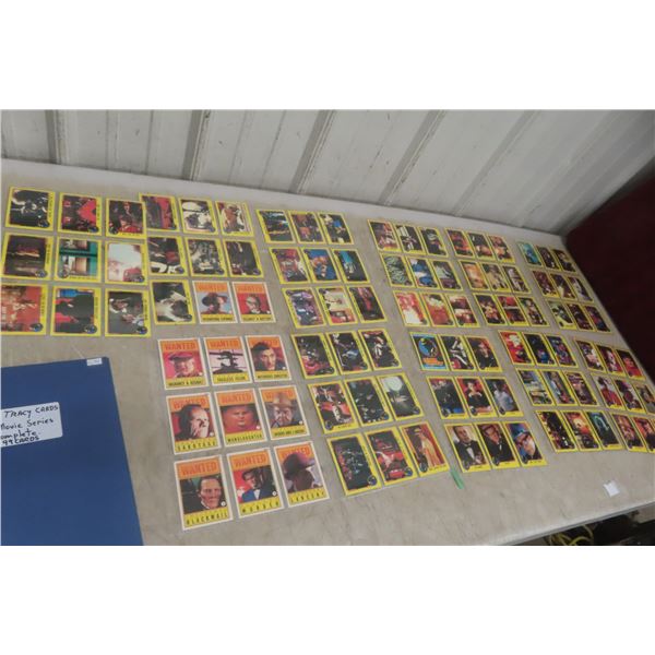 Dick Tracy Cards Topps Movie Series Complete Set 99 Cards Mint Condition