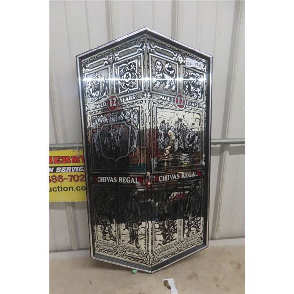 Chivas Regal Aged 12yr Scotch Bar Sign 19'' x 37'' Wall Hanging 