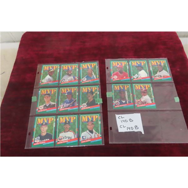 Leaf H.O.F. & M.V.P Baseball Greats 14 Cards 