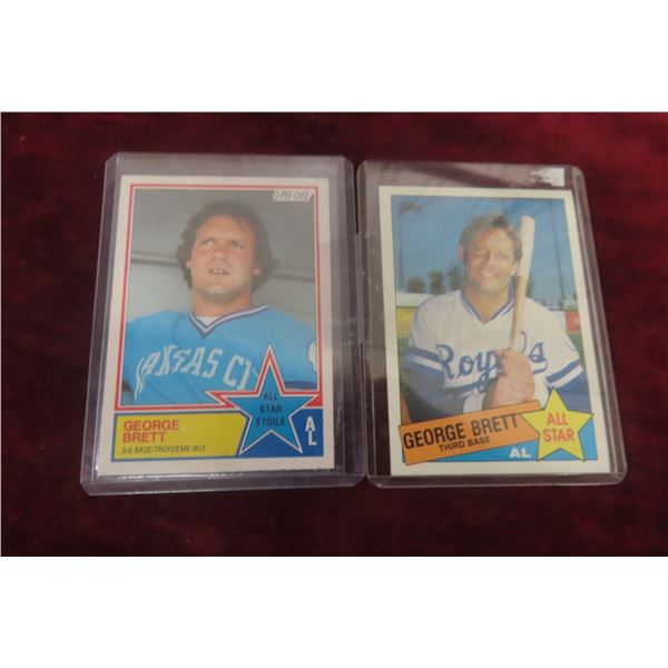 OPC & Topps George Brett All Star 1983-84