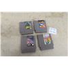 Image 1 : 4 Nes Nintendo Games : Godzilla, Qbert, Dig Dug II, Double Dragon 