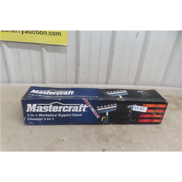 New Mastercraft 3 in 1 Support Roller Stand 