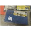 Image 6 : 5 New Tarps (2) 10' x 12' , (2) 8' x 10', (1) 8' x 8' 