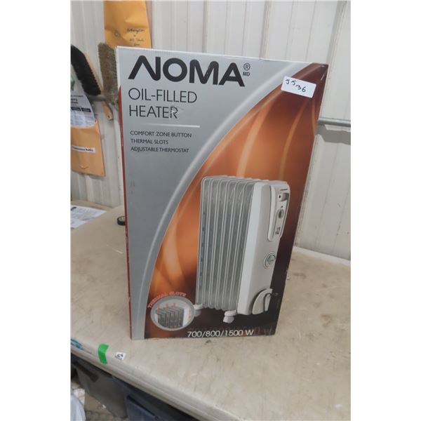 New Noma Oil Filled Heater 1500W 