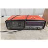 Image 2 : Old Radios 'Candle' , Bar Backwards Clock 