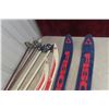 Image 2 : 2 Sets of Skis  and Poles 'Fischer' & 'Trak No Wax' 