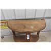 Image 2 : Antique Half Moon Stand 2-Tier 