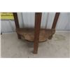 Image 3 : Antique Half Moon Stand 2-Tier 