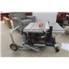 Image 1 : Bosch 4000 Jobsite Table Saw with Portable Stand and Guide 