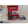 Image 1 : Metal Tool Box with Bottom Drawer, Wrenches, Sockets, Ratchets 3/8'' +