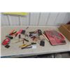 Image 1 : Drill Bit Set, Screw Bits, Screwdrivers, Tape Measure, Pliers & More 