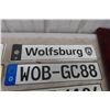 Image 2 : 8 German License Plates 