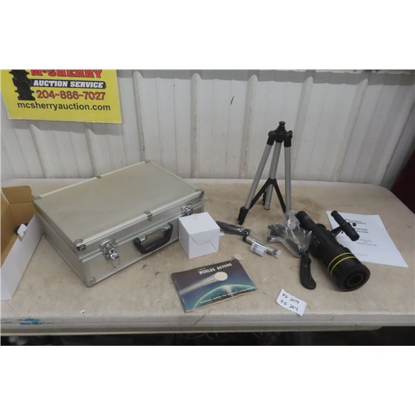 National Geographic Telescope Model NG70FSEE with Tripod, 