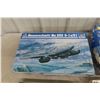 Image 2 : 4 Military Models 1:32 + 1:35 Scale : Planes, Tanks