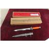 Image 1 : German Military Dagger Reproduction with Sheath 12'' Long 