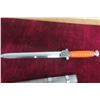 Image 2 : German Military Dagger Reproduction with Sheath 12'' Long 