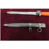 Image 6 : German Military Dagger Reproduction with Sheath 12'' Long 