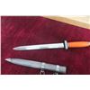 Image 7 : German Military Dagger Reproduction with Sheath 12'' Long 