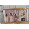 Image 1 : Egyptian Style Picture 39'' x 23'' 